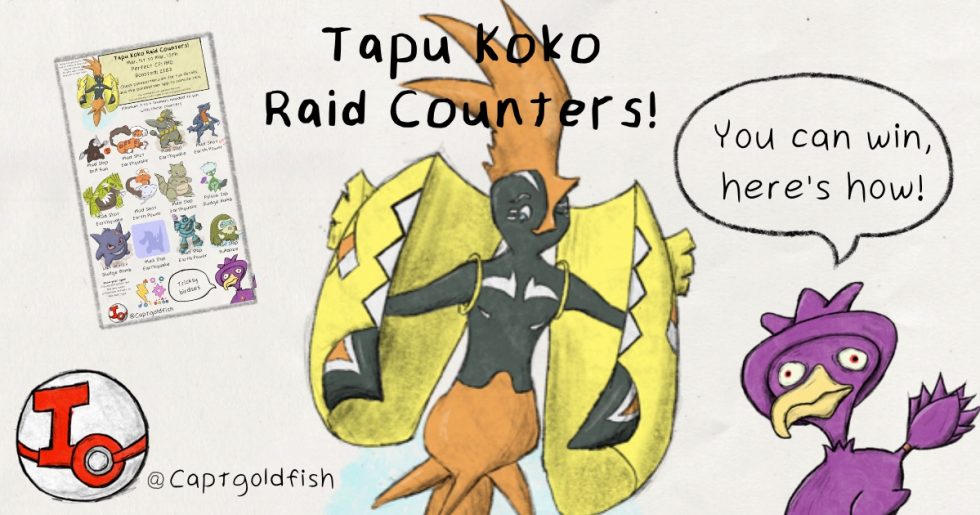 Tapu Koko Raid Guide Pokebattler