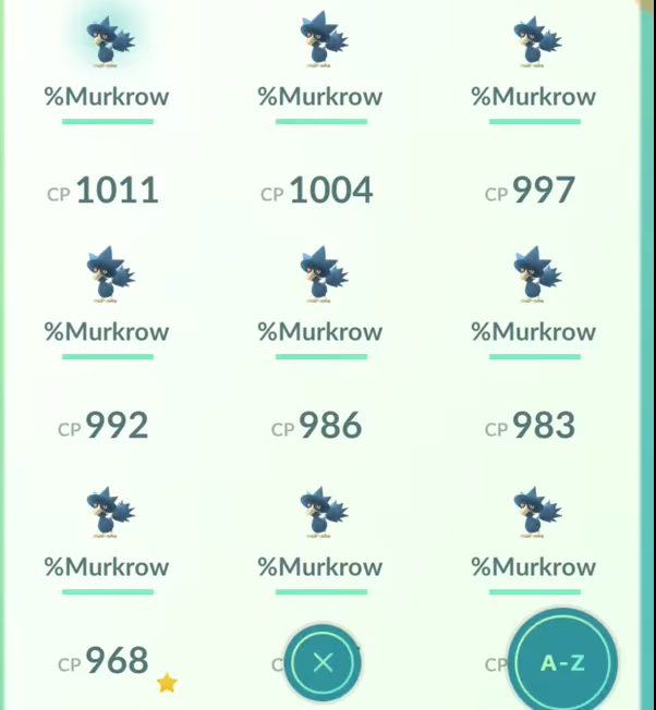 Lugia Killed by an Army of Murkrows