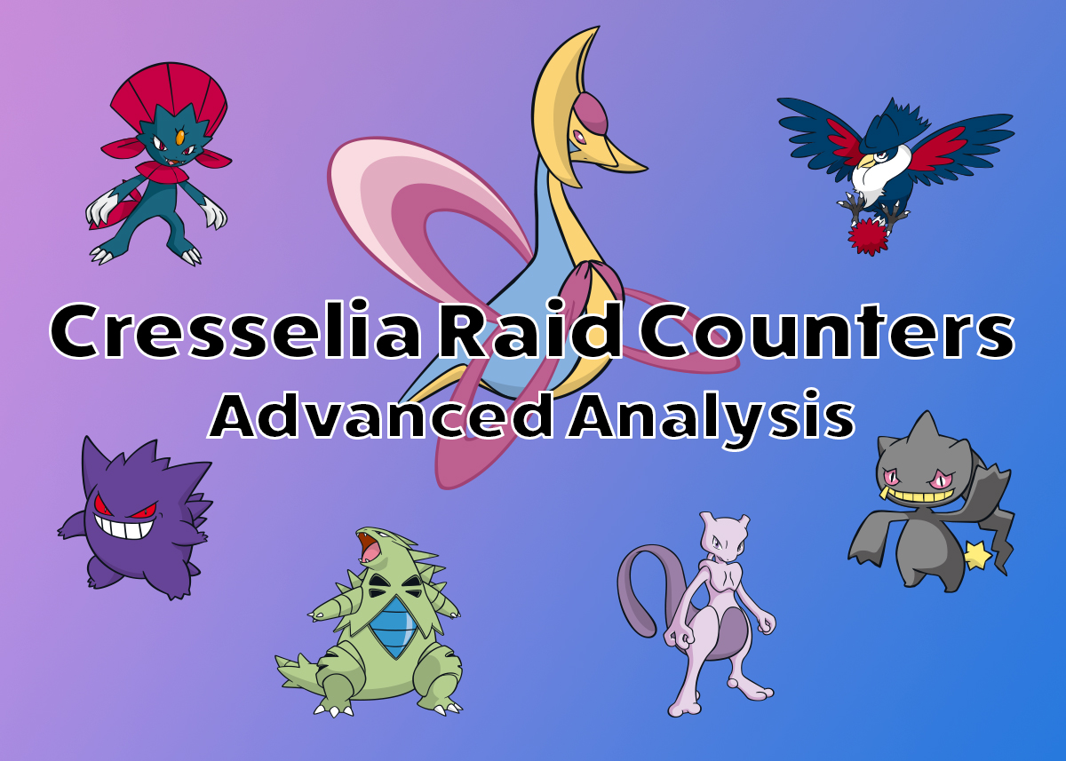 Cresselia Raid Counters: Analysis | Pokebattler