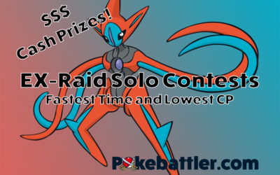 Contest Winners and Additional Pokebattler EX Raid Contests!
