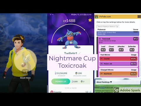 Nightmare Cup Pick – Toxicroak