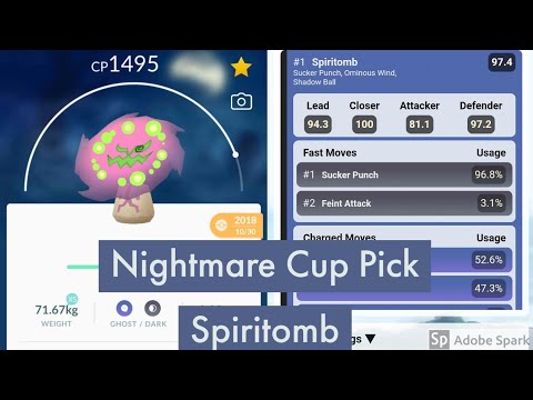 Nightmare Cup Pick – Spiritomb