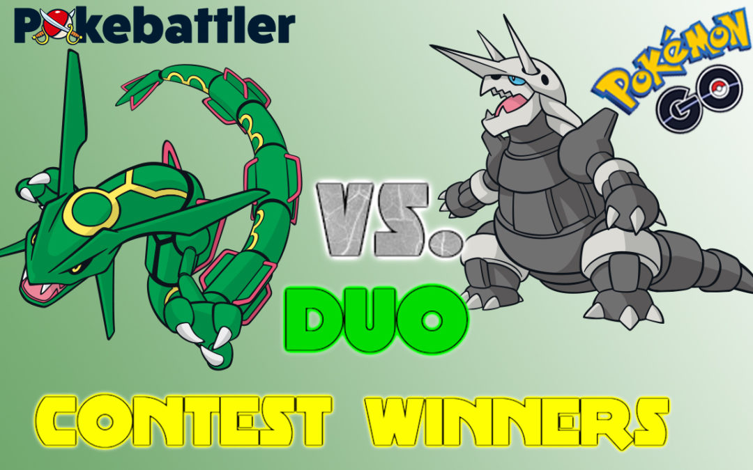 Rayquaza Aggron Only Duo Contest Winners 2019!!