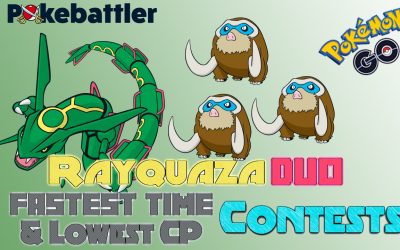 Rayquaza Duo Contest Winners for 2019