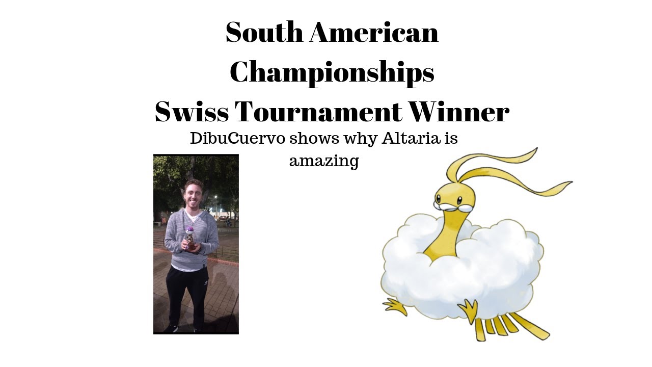 DibuCuervo Wins South American Champion Swiss Tournament | Pokebattler