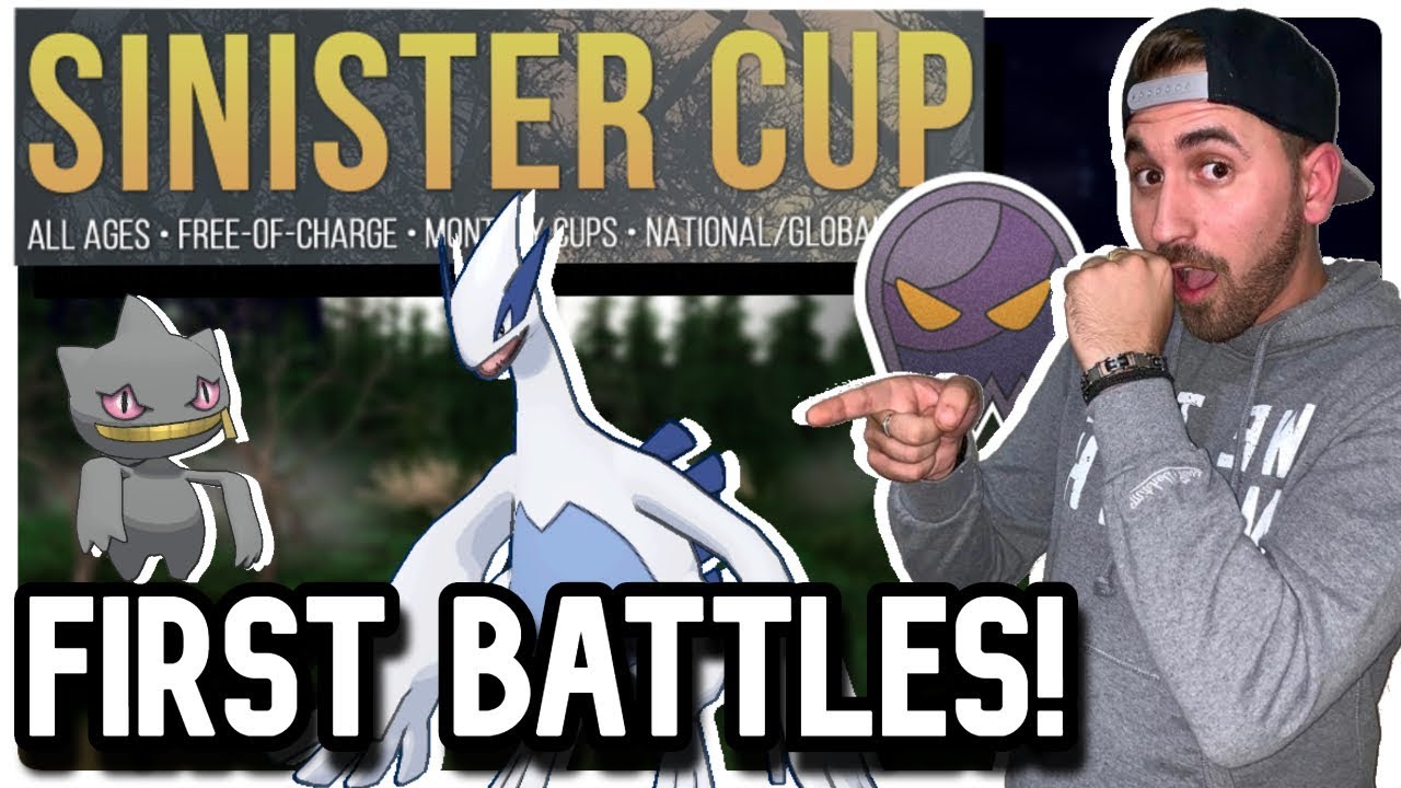FIRST SINISTER CUP BATTLES | Pokemon GO PVP