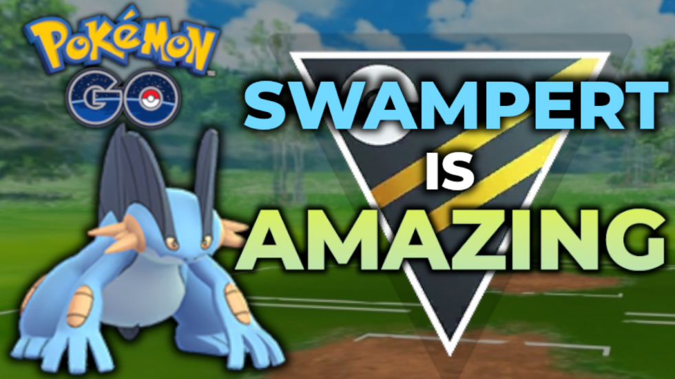 Swampert Is Amazing For Go Battle League Ultra League Pokemon Go Pvp