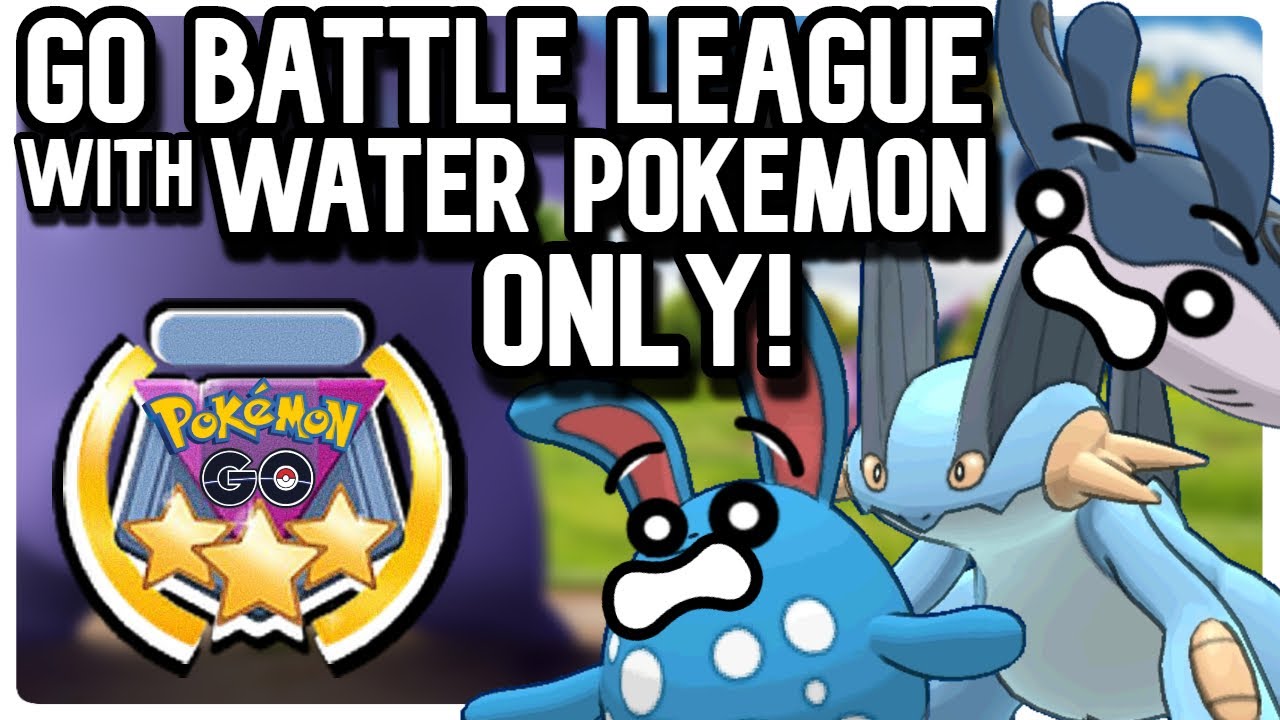 USING ONLY WATER TYPES IN GO BATTLE LEAGUE! * GREAT LEAGUE * POKEMON GO PVP
