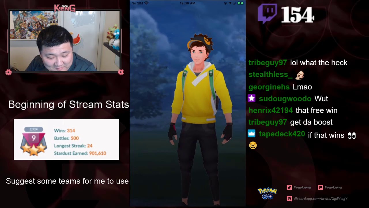 Unique Ultra League Teams from Live Stream | Go Battle League