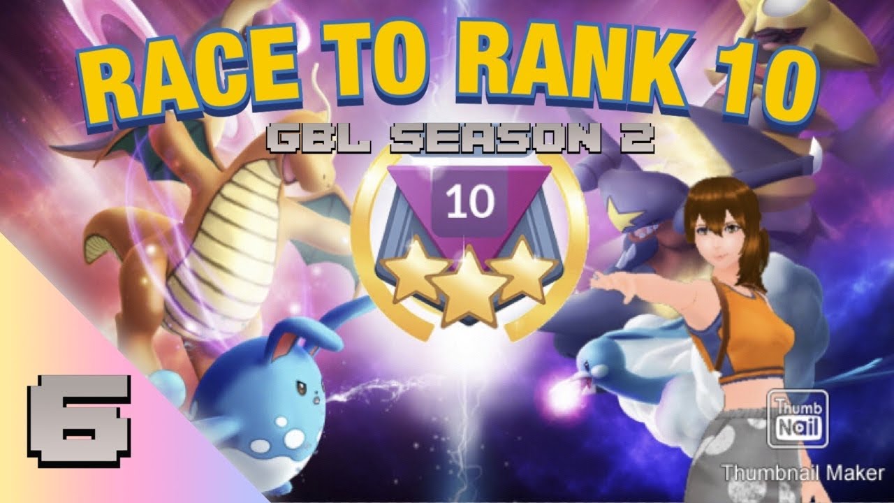 POKEMON GO BATTLE LEAGUE SEASON 2: RACE TO RANK 10 ep #6 (great league)