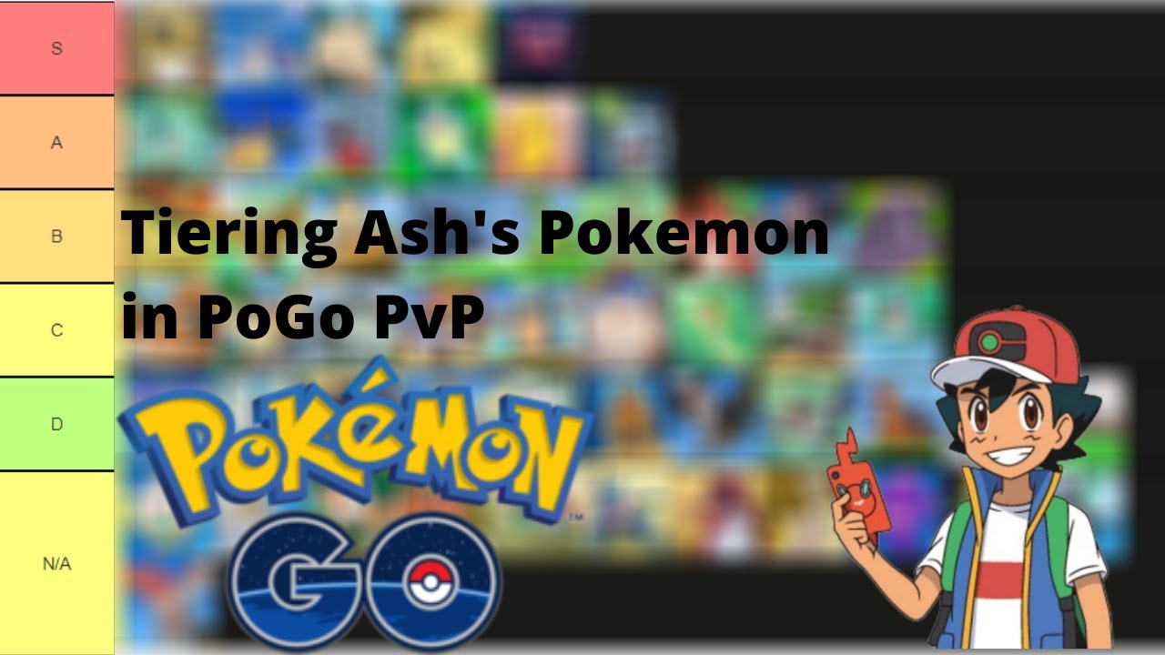 RANKING ASH’S POKEMON IN POGO PVP