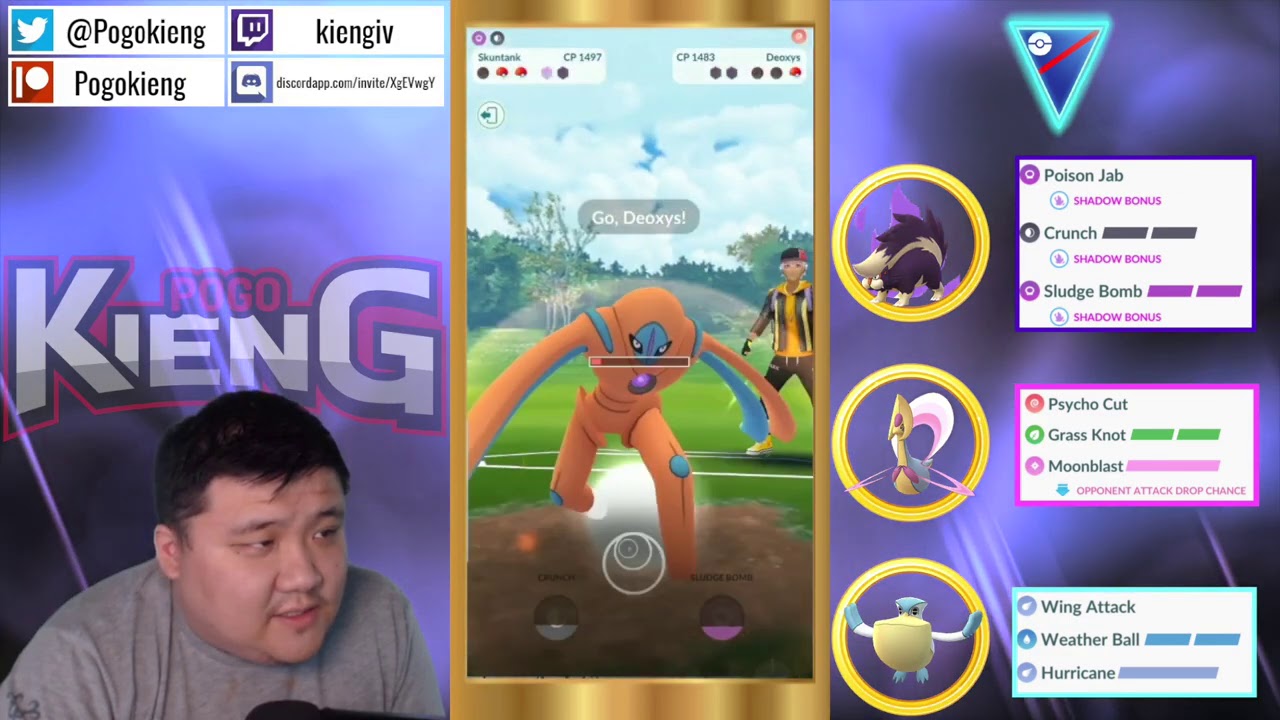 SHADOW SKUNTANK BATTLES | GO BATTLE LEAGUE