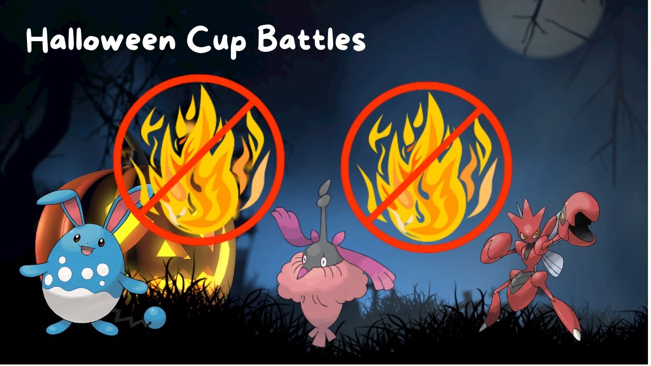 DOUBLE BUG STEEL HALLOWEEN CUP TEAM | GO BATTLE LEAGUE | PRAY FOR NO FIRE IN THE BACK