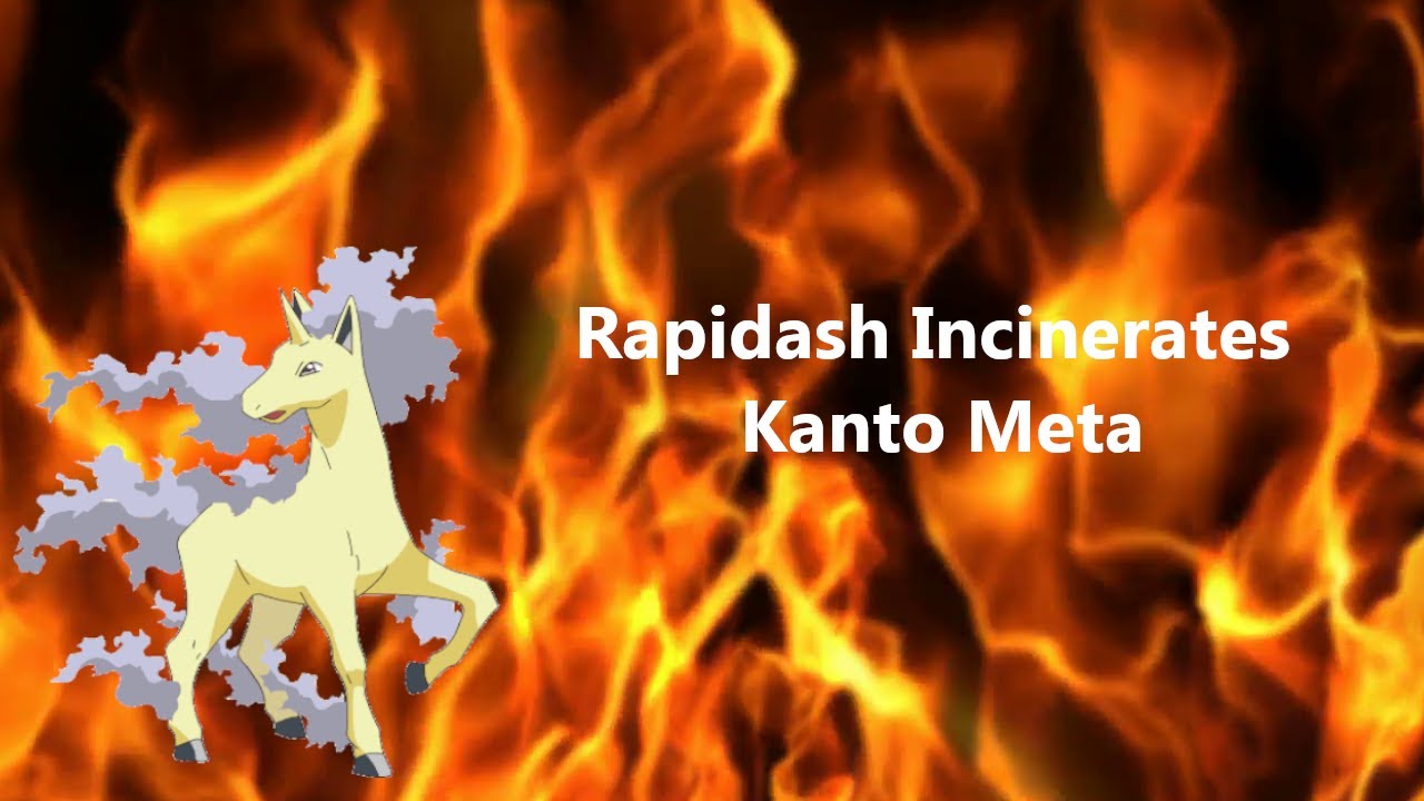 RAPIDASH INCINERATES KANTO META | GO BATTLE LEAGUE