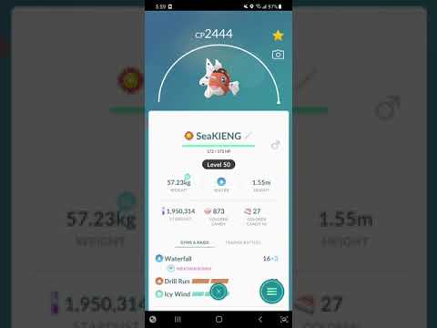 Kieng’s Current Level 50 Pokemon (May 2021)