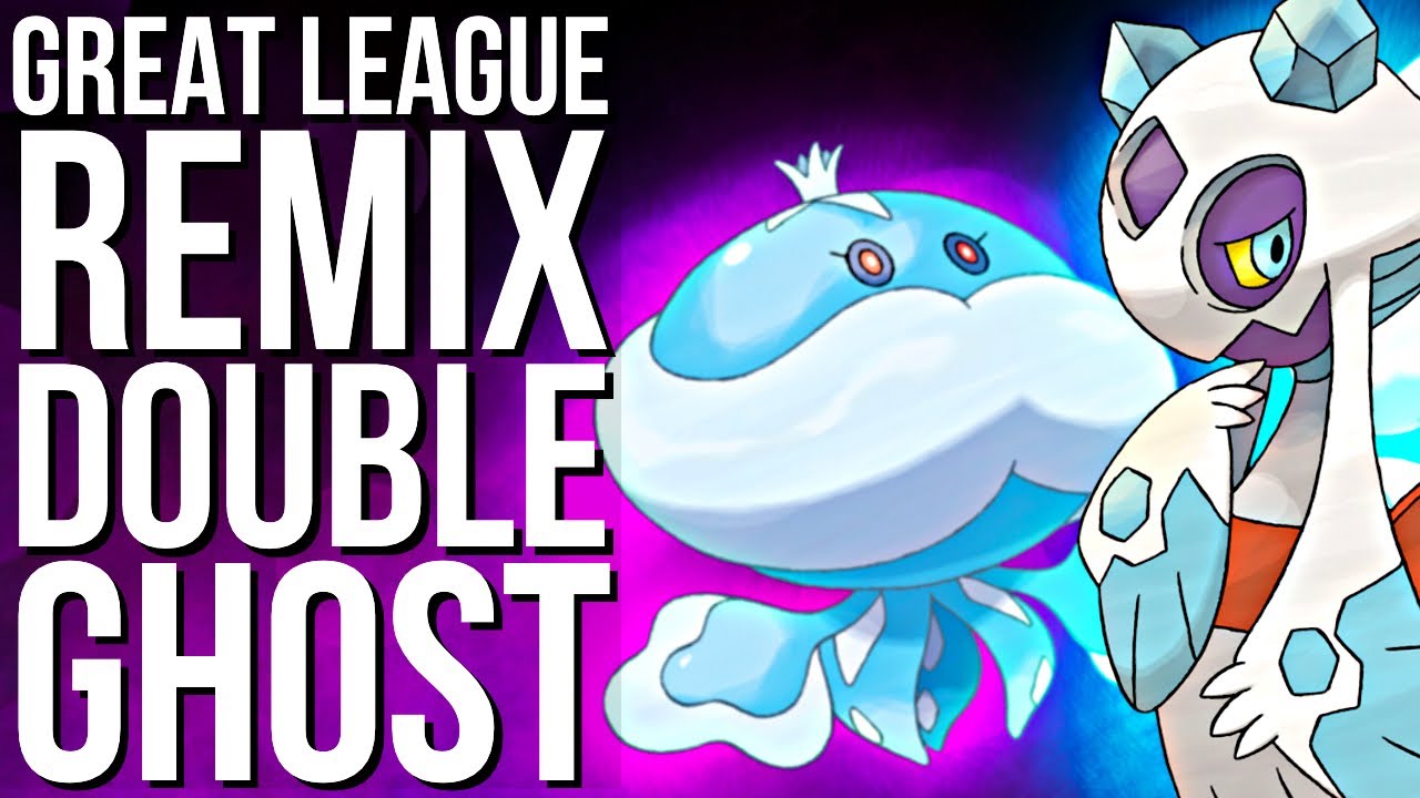 DOUBLE GHOST GREAT LEAGUE REMIX TEAM | GO BATTLE LEAGUE