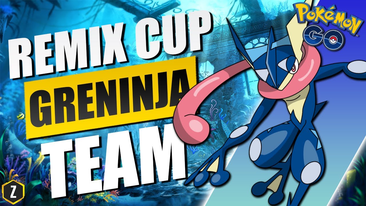 Greninja is INSANE for Remix Cup in Pokémon GO Battle League!