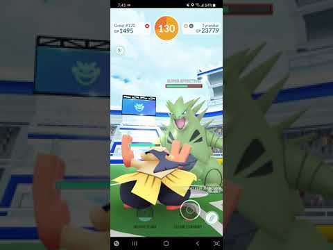 Great League Fighters vs T3 Tyranitar Raid | Raid Challenges Shorts