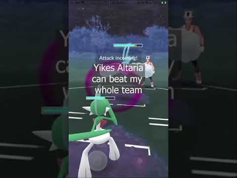 Gallade beats Altaria to Win the Game | GO Battle League