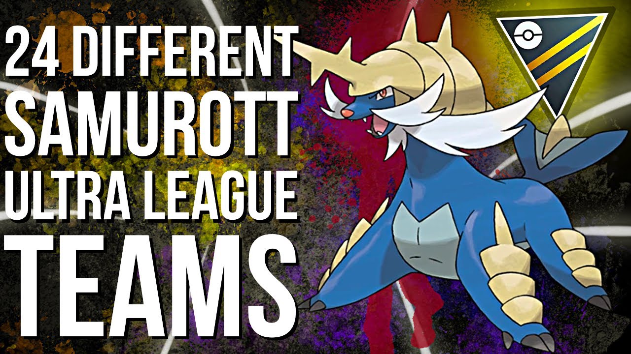 SAMUROTT IS DECENT (24 UNIQUE TEAMS) | GO BATTLE LEAGUE