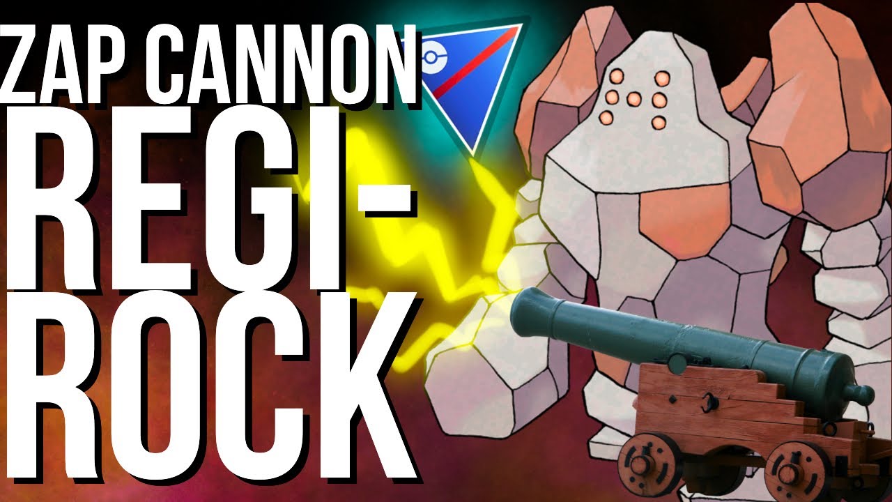 ZAP CANNON REGIROCK? | GO BATTLE LEAGUE