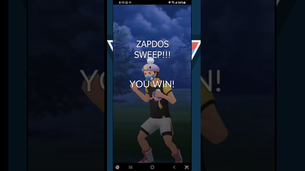 Zapdos sweeps triple XL team | GO Battle League