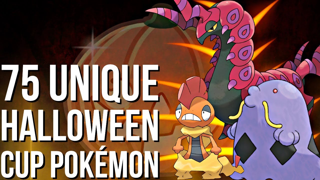 75 UNIQUE POKEMON CHALLENGE HALLOWEEN CUP EDITION