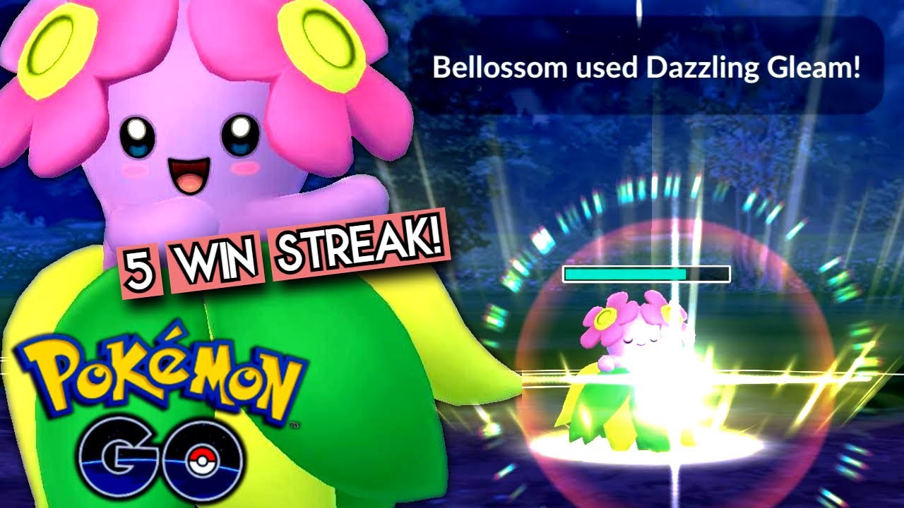 DAZZLING GLEAM BELLOSSOM WIN STREAK! | Pokémon GO Battle League