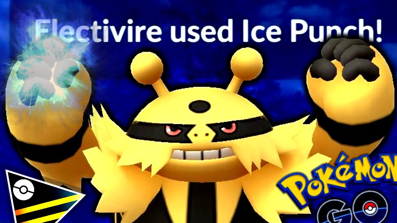 ELECTIVIRE is the ULTIMATE GLASS CANNON!! | Pokemon Go Battle League