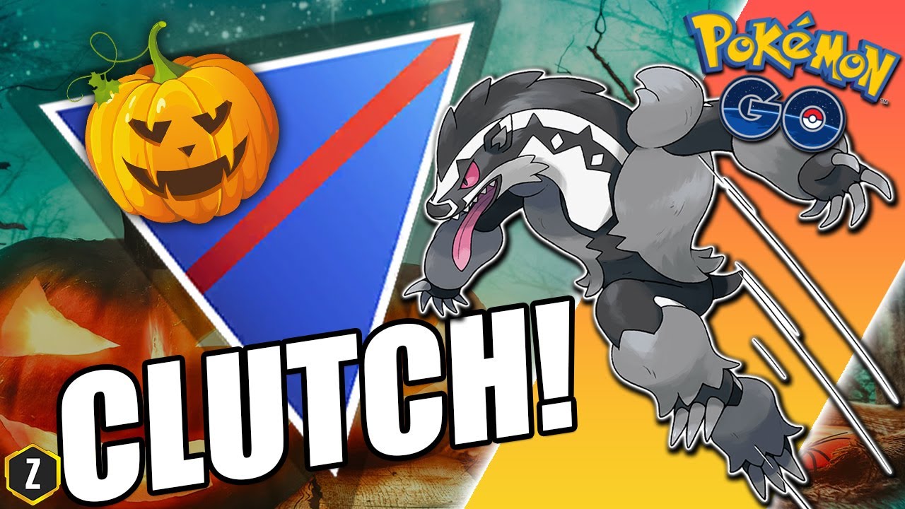 Obstagoon is CLUTCH for the Halloween Cup in Pokémon GO Battle League! #Shorts