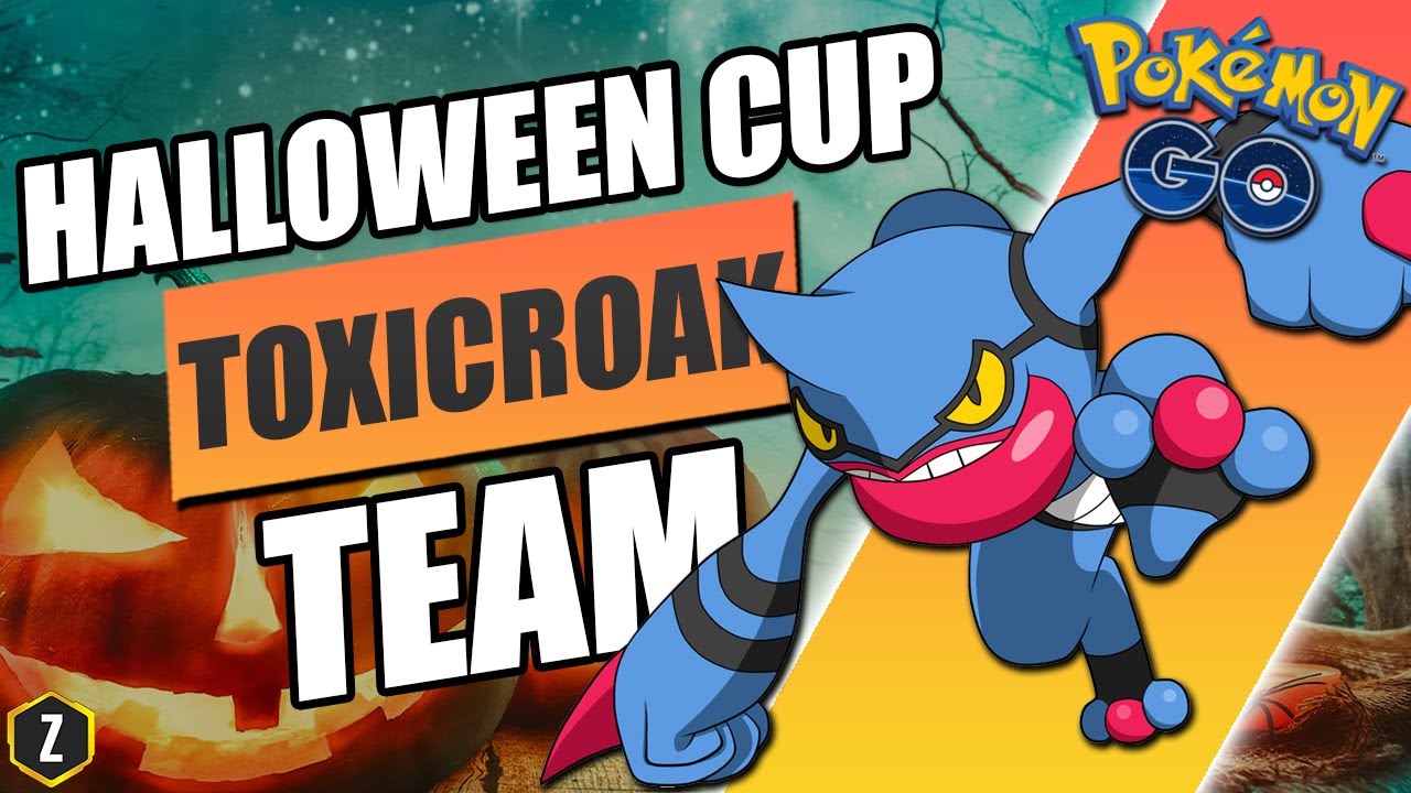 Toxicroak made my Opponents Surrender!! Halloween Cup in Pokémon GO