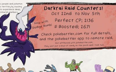 Darkrai Raid Counter Guide