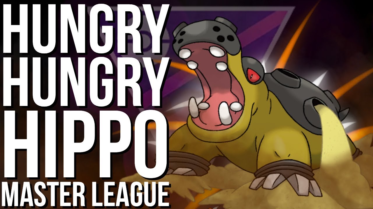 THUNDER FANG HIPPO LOVES TO SEE GYARADOS | GO BATTLE LEAGUE