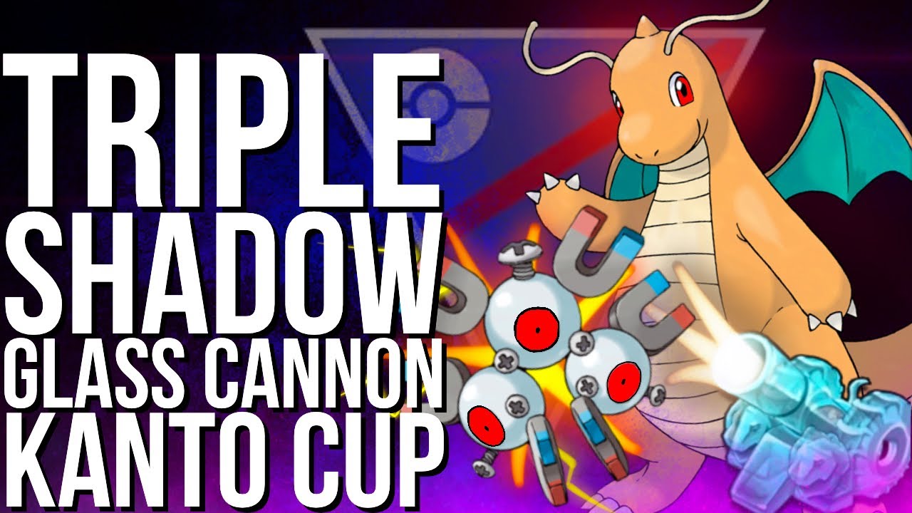 TRIPLE SHADOW GLASS CANNON TEAM | GO BATTLE LEAGUE