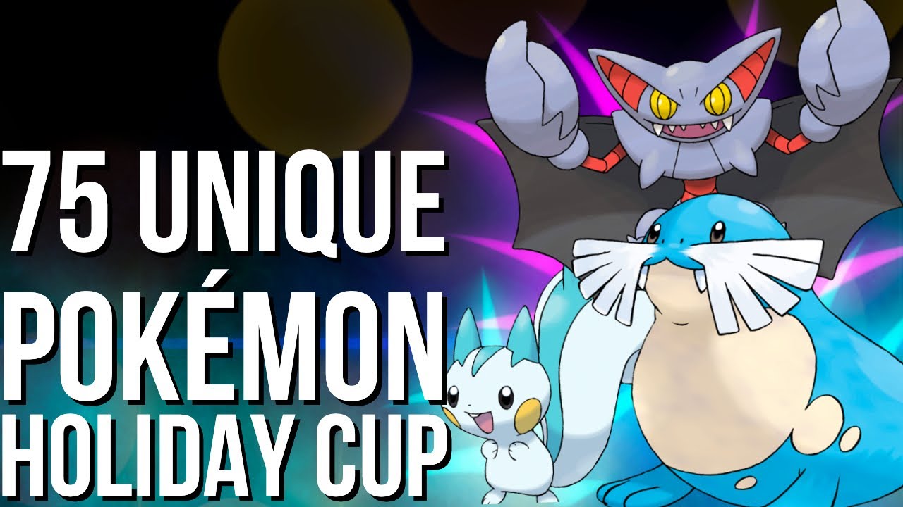 75 Unique Pokemon Holiday Cup Challenge