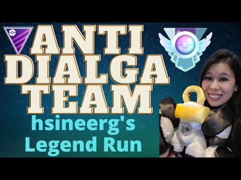 HSINEERG’S ANTI-DIALGA TEAM AND LEGEND RUN | GO BATTLE LEAGUE