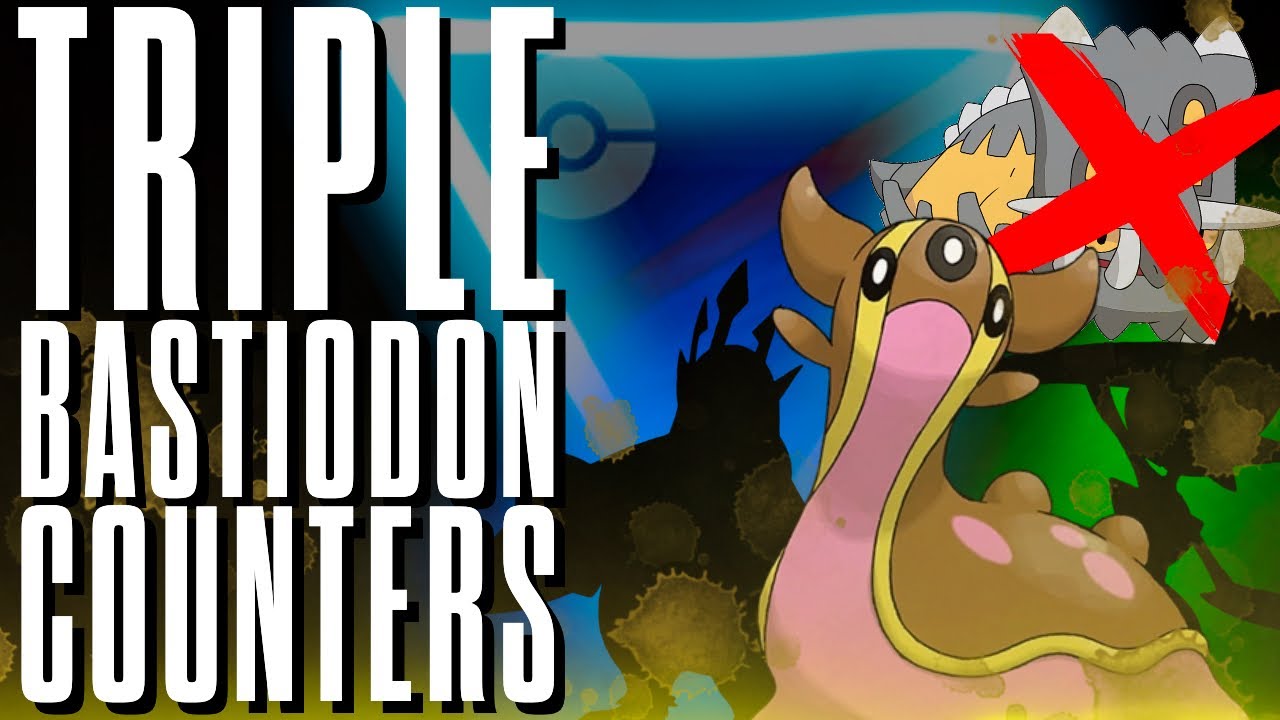 TRIPLE BASTIODON COUNTER SINNOH TEAM | GO BATTLE LEAGUE