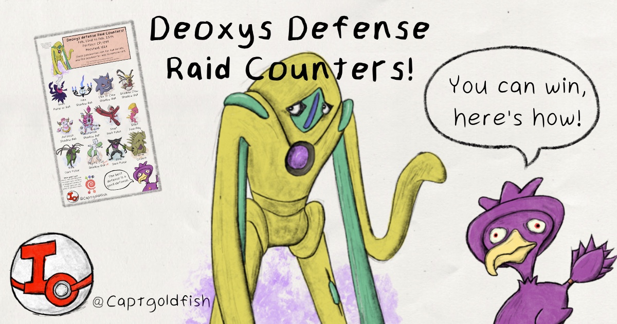 Deoxys Defense Raid Guide