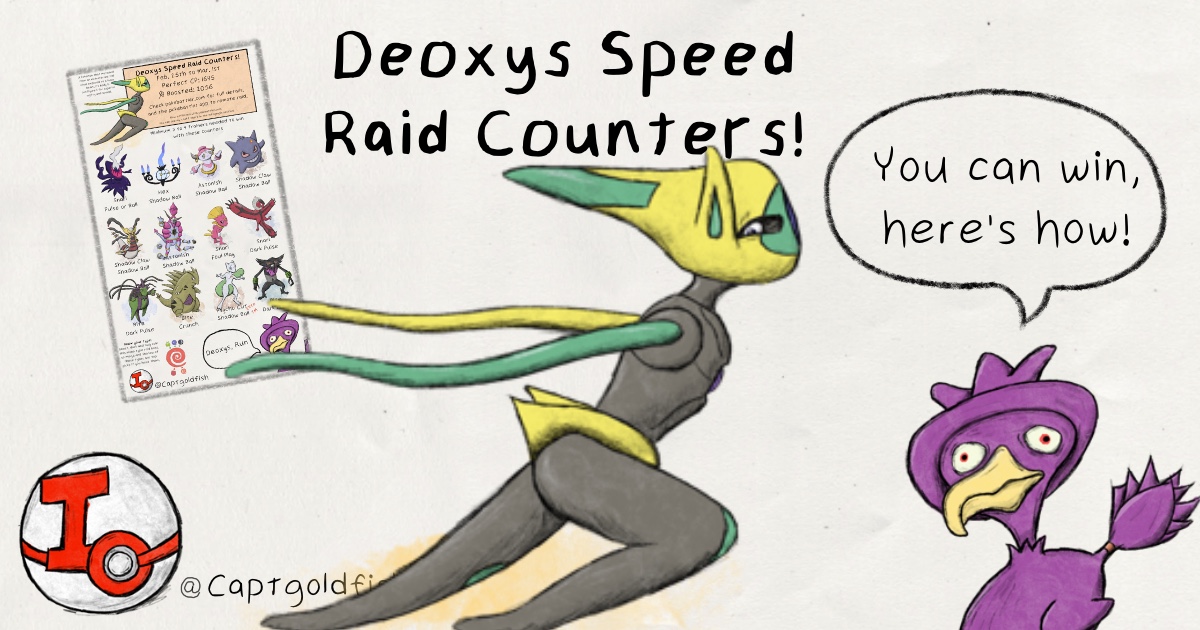 Deoxys Speed Raid Guide