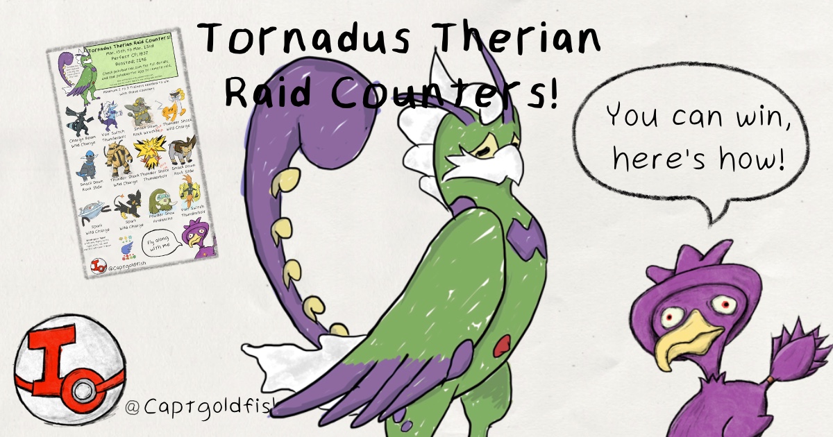 Tornadus Therian Raid Guide