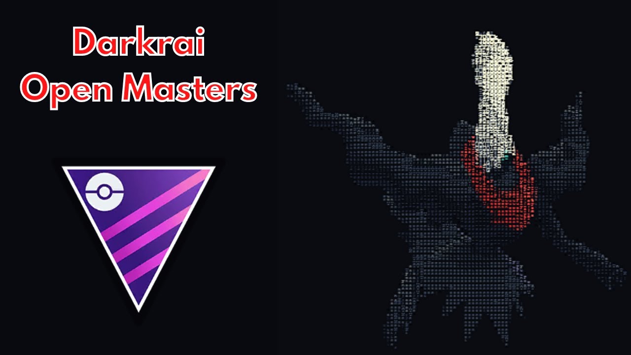 ACTUALLY WINNING WITH DARKRAI (13-2) IN OPEN MASTERS | GO BATTLE LEAGUE