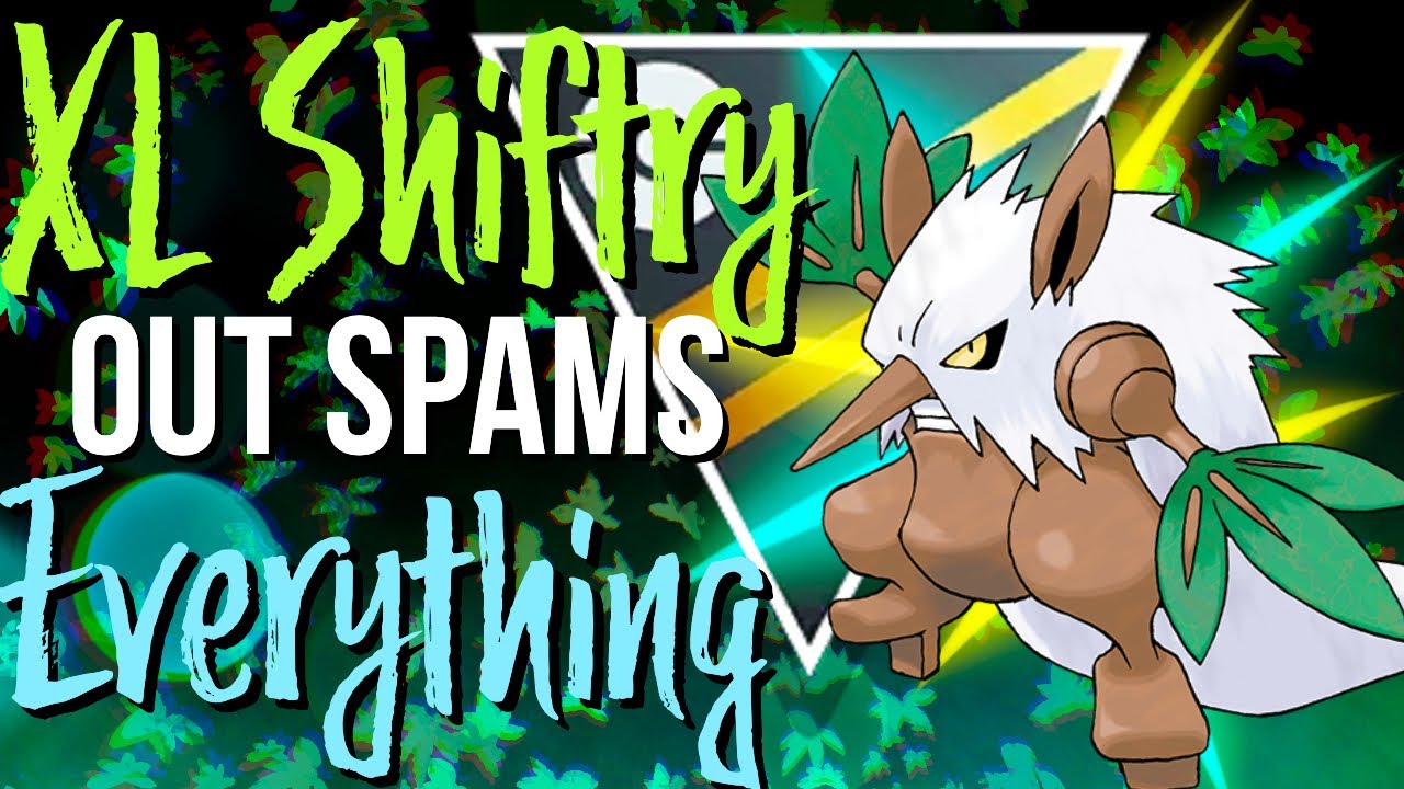 XL Shiftry Out Spams EVERYTHING in Ultra | GO Battle League