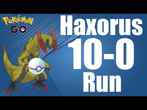 MY PVPCOACH GOES 10-0 WITH HAXORUS VS FORMER LEGENDS | GO BATTLE LEAGUE
