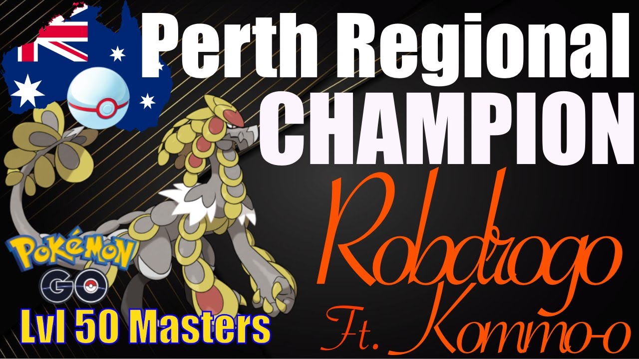 PERTH REGIONAL CHAMP FLEXES WITH KOMMO-O IN MASTERS PREMIER | GO BATTLE LEAGUE