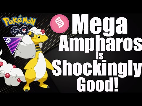 MEGA AMPHAROS IS SHOCKINGLY GOOD | GO BATTLE LEAGUE