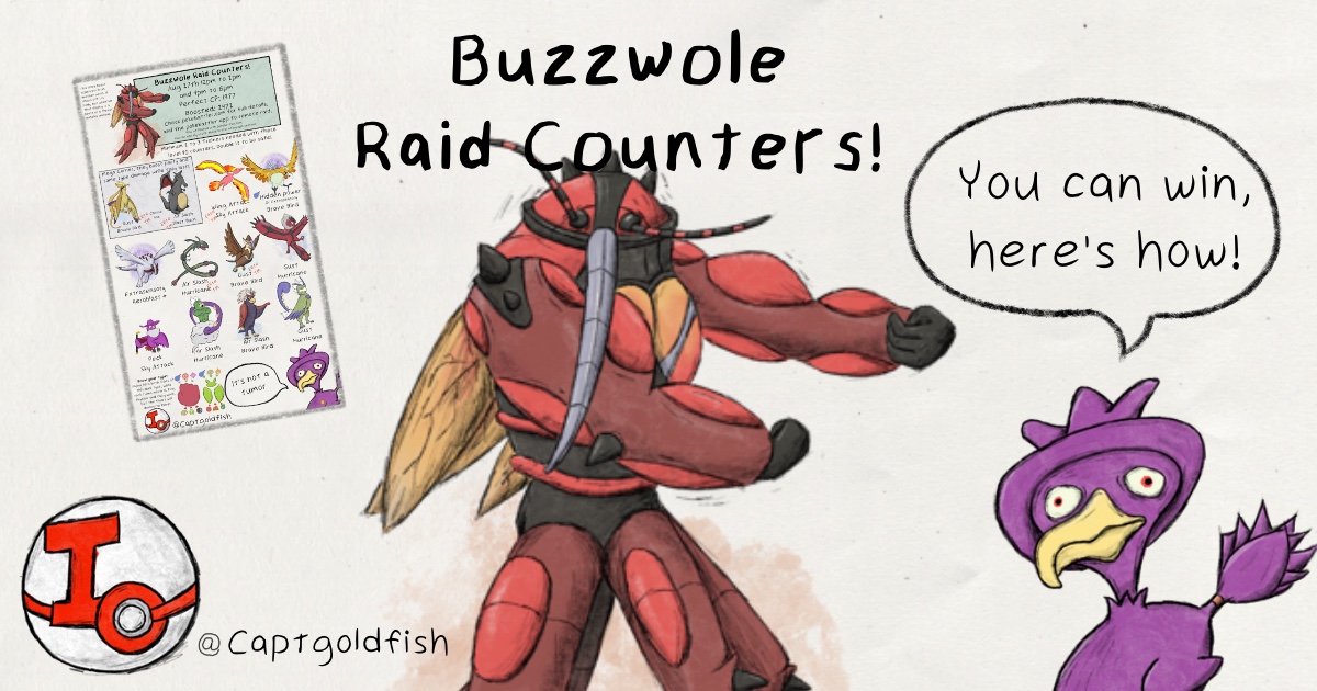 Buzzwole Raid Guide