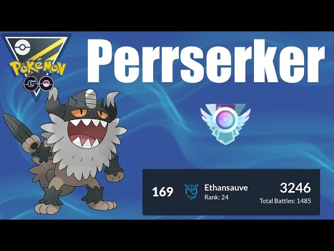 PERRSERKER LEADS THIS ULTRA TEAM TO THE LEADERBOARD | GO BATTLE LEAGUE