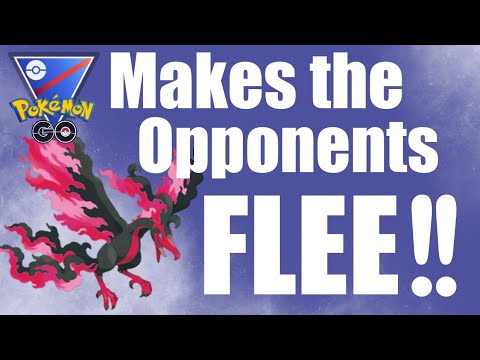 GALARIAN MOLTRES MAKES OPPONENTS FLEE | GO BATTLE LEAGUE