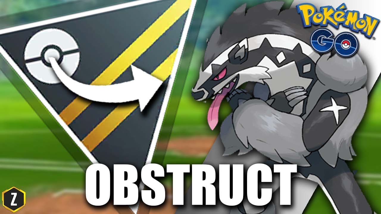 I used OBSTRUCT Obstagoon in Pokémon GO Battle League!