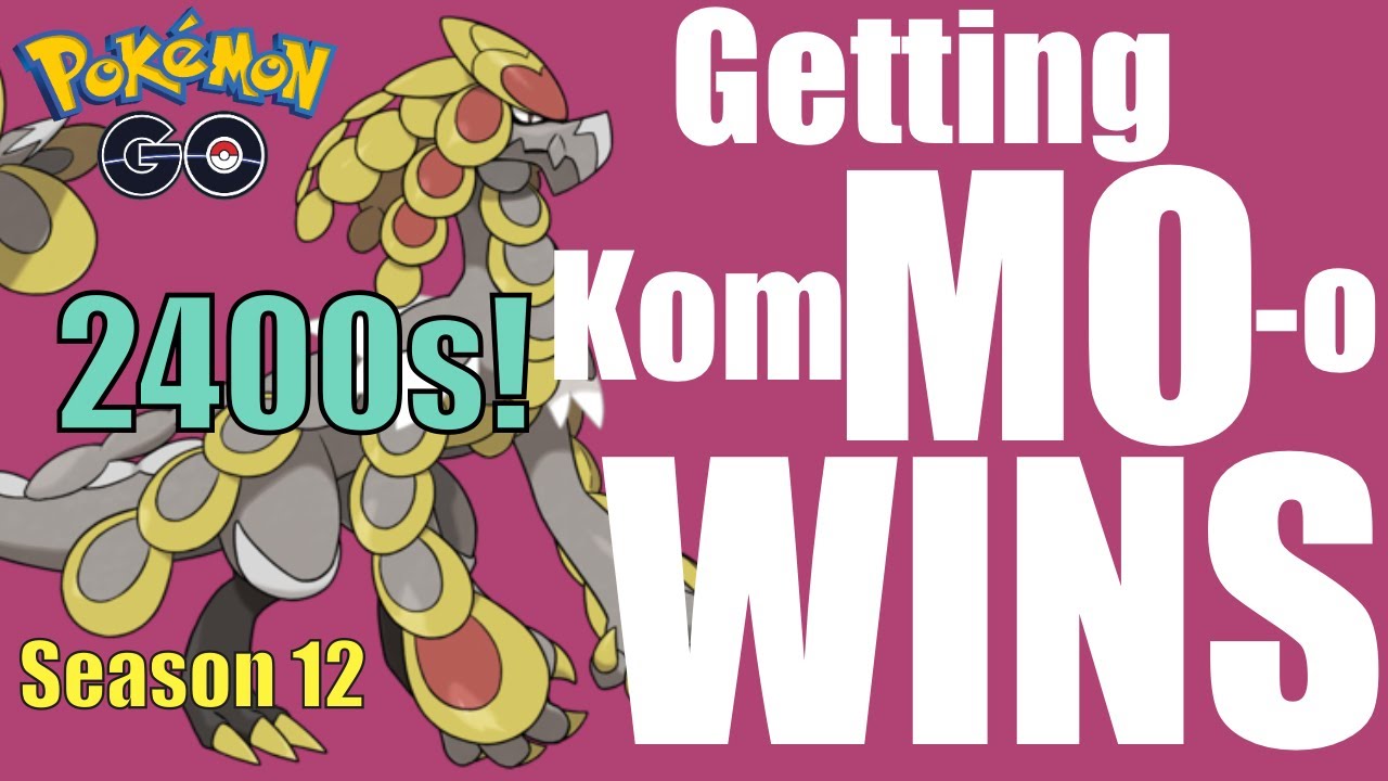 KOMMO-O CARRIES ME TO 2400 ELO | GO BATTLE LEAGUE